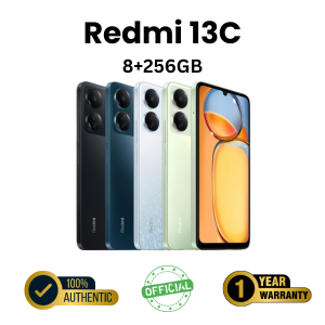 Redmi 13C 8GB+256GB Powerful octa-core processor Official Smartphone