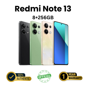 Redmi Note 13 8+256GB  Super-clear 108MP triple camera Official Smartphone