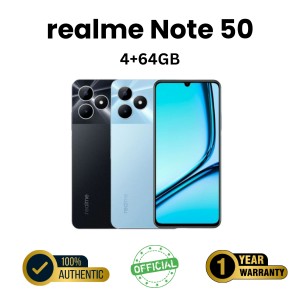 Realme Note 50 4GB+64GB 48-monthFluency Protection Official Smartphone