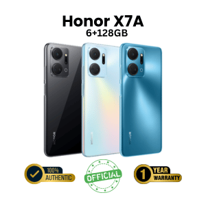 Honor X7A 6+128GB 6000mAh Long-lasting Battery Official Smartphone