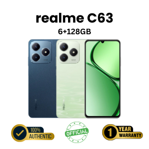 Realme C63 6GB+128GB 5000mAh battery Magic Glowing Design Official Smartphone