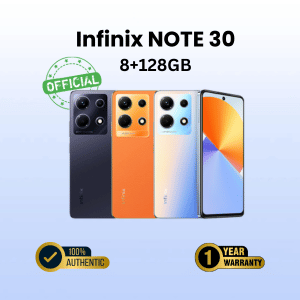 Infinix NOTE 30 8+128GB 45W Fast Charge Official Smartphone