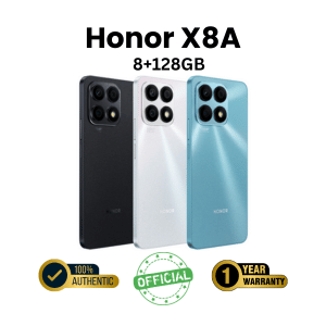 Honor X8A 8+128GB 100MP Ultra Camera 6.7" HONOR Edgeless Display  Official Smartphone