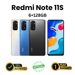 Redmi Note 11S 6GB+128GB fast charging with 5000mAh massive battery Official Smartphone