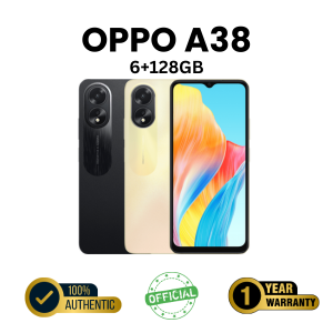 OPPO A38 6GB+128GB 5000mAh Large Battery 50MP AI Camera Official Smartphone