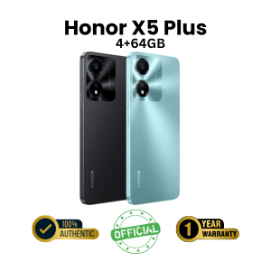 Honor X5 Plus 4+64GB Side Fingerprint Power Button Official Smartphone